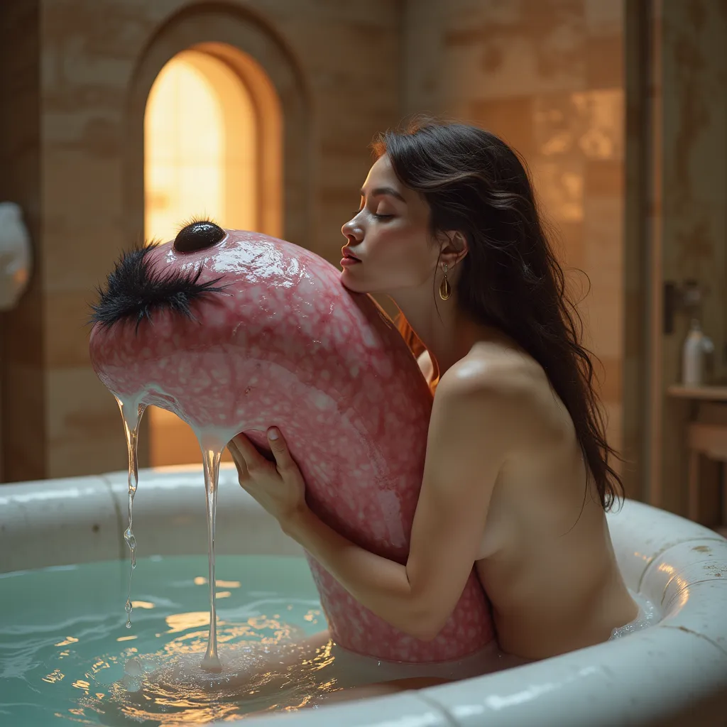 tentacle love in bathtub